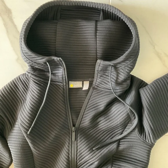 Zen Ottoman Full Zip Hoodie by Zella - Picture 6 of 8